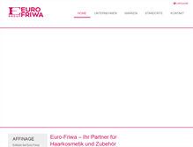 Tablet Screenshot of eurofriwa.de